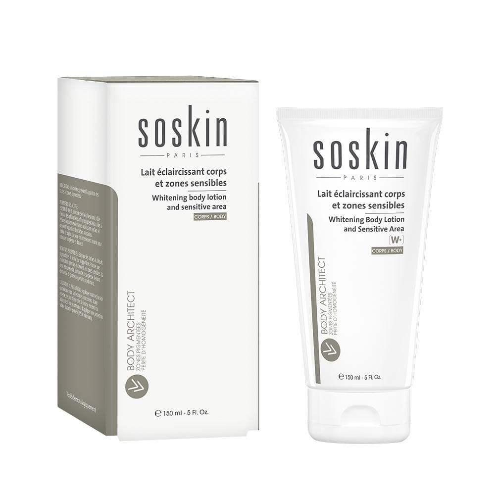 Soskin Whitening Body Lotion And Sensitive Area - سوسكين لوشن مفتح للجسم و المناطق الحساسة