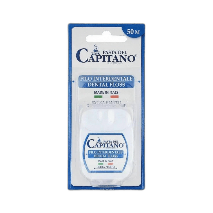 CAPITANO Dental Floss - 50m |كابيتانو خيط تنظيف الاسنان - 50 م