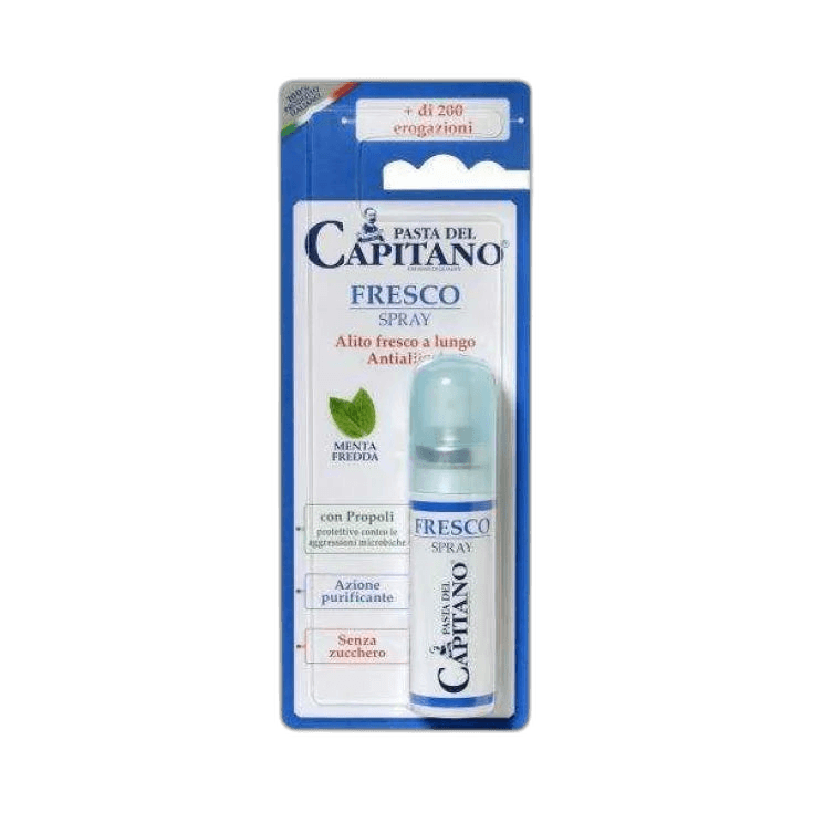 CAPITANO Mouth Spray Cold Mint - 15ml | كابيتانو رذاذ الفم المنعش بالنعنع - 15 مل
