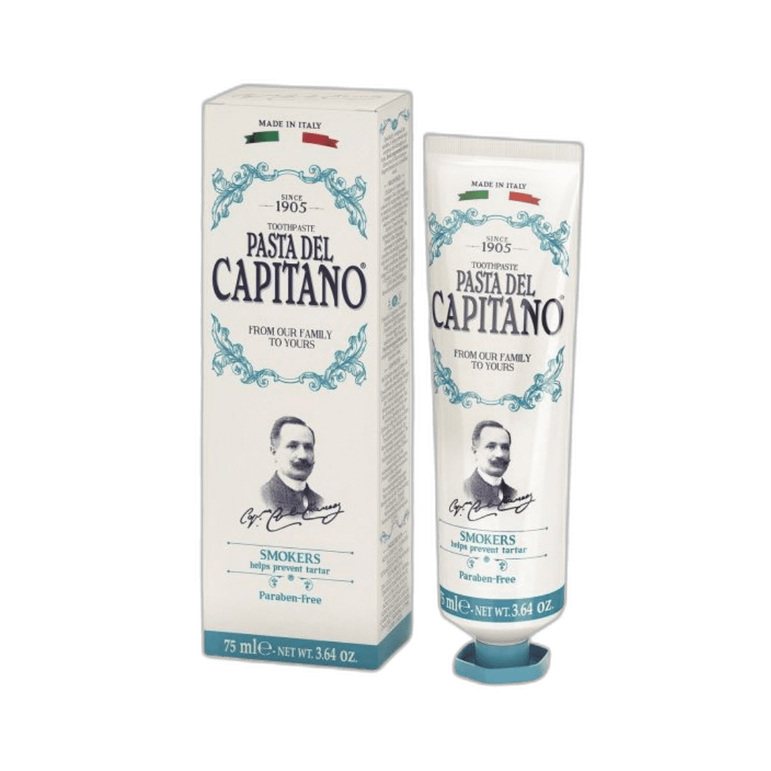 CAPITANO Smokers Toothpaste - 75ml | كابيتانو معجون أسنان للمدخنين - 75 مل
