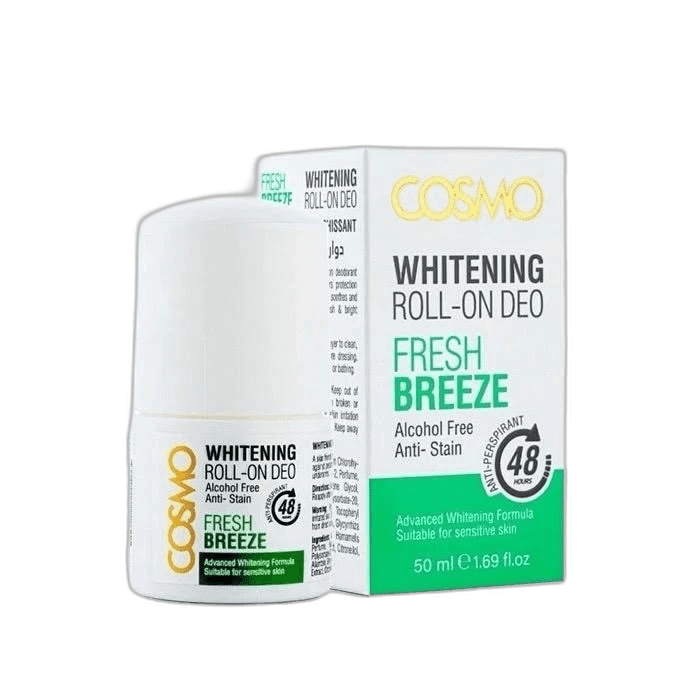 Cosmo whitening roll on deo fresh breeze