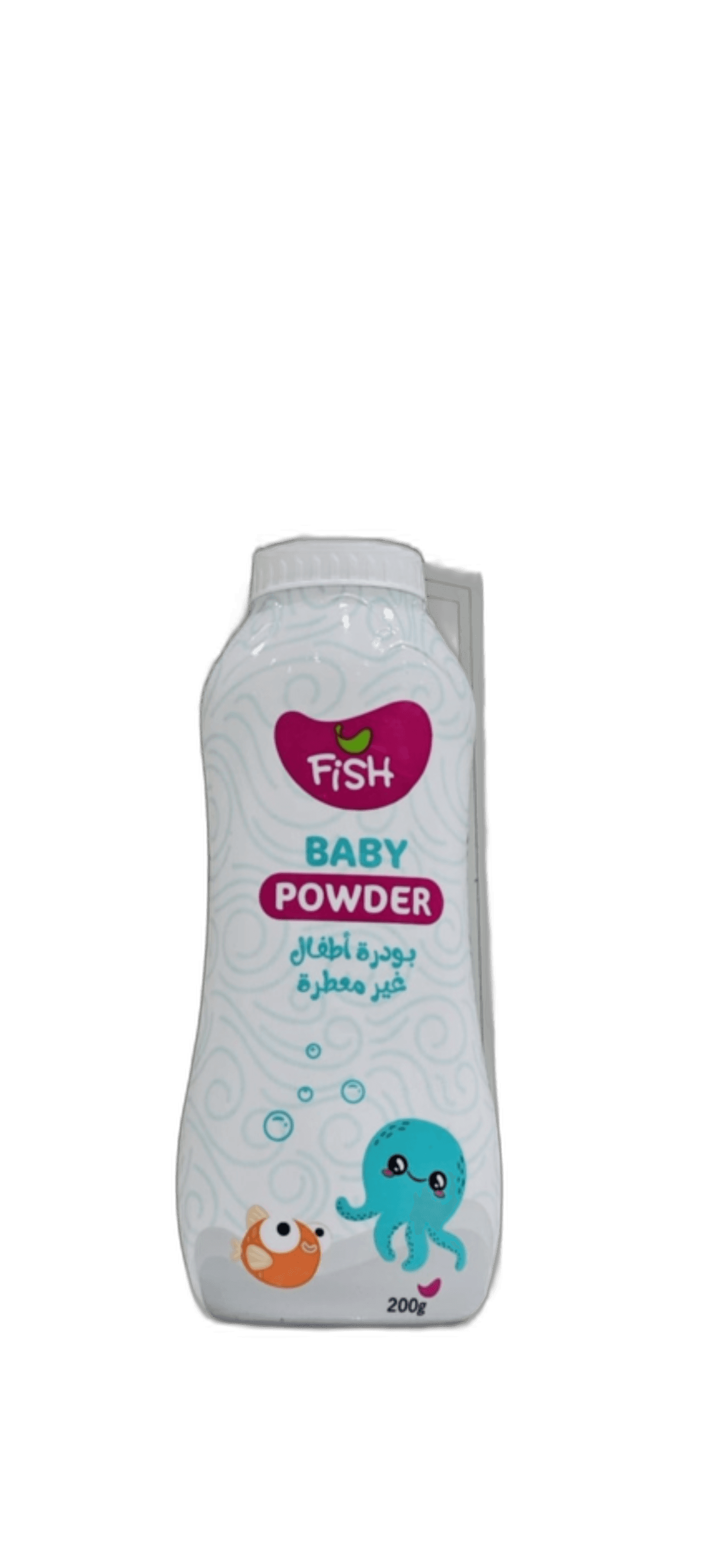بودرة اطفال بدون عطر fish
