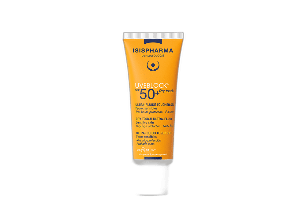 Isispharma uveblock dry touch spf 50