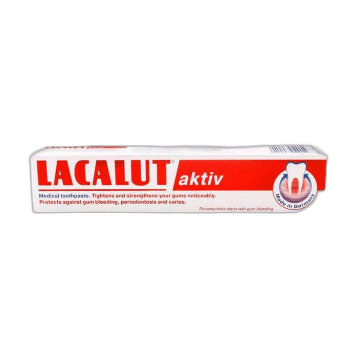 Lacalut Active Toothpaste - 75ml | لاكالوت معجون أسنان - 75 مل