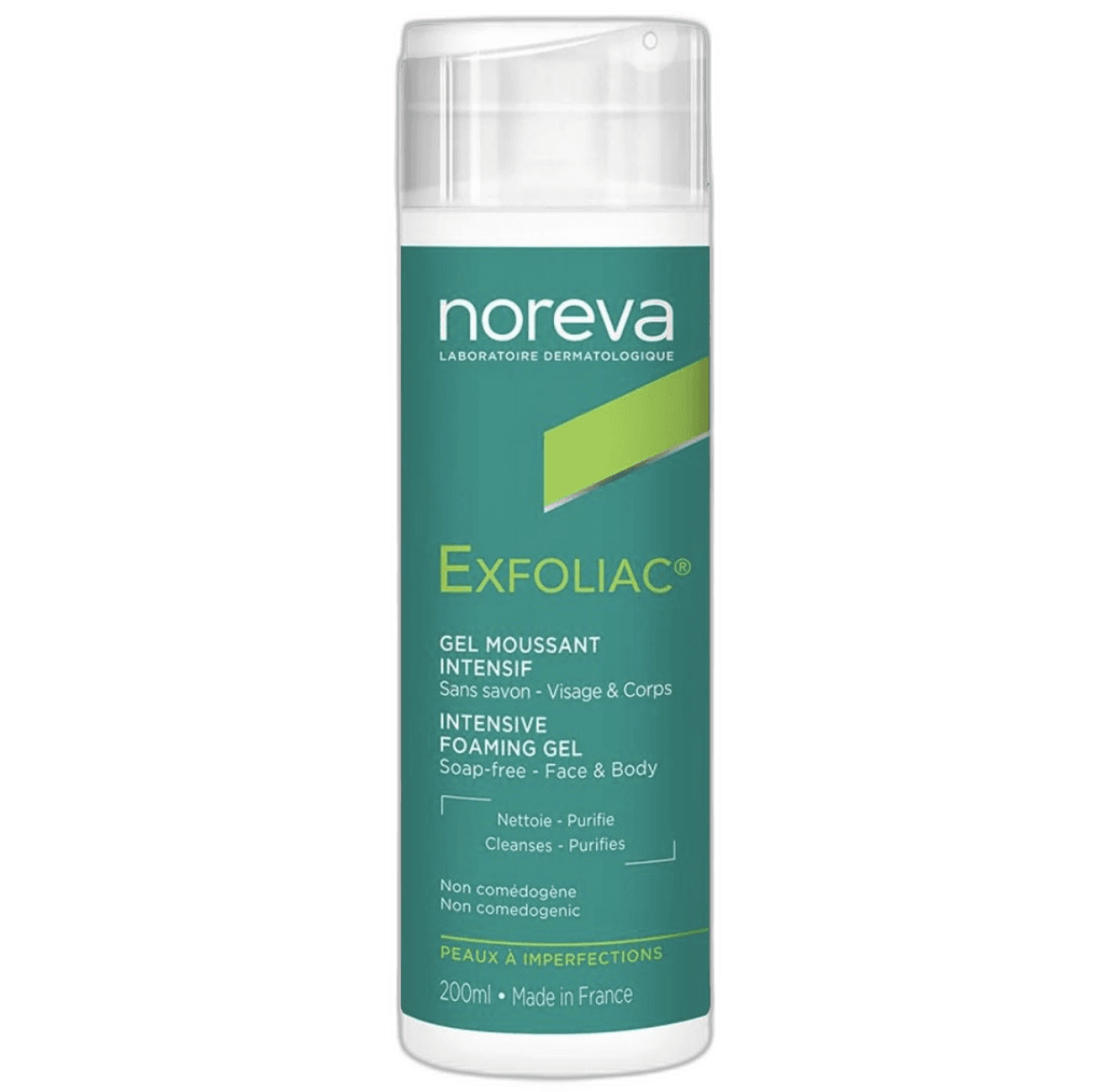 Noreva Exfoliac Foaming Gel- 200   غسول جل رغوي للبشرة الدهنية
