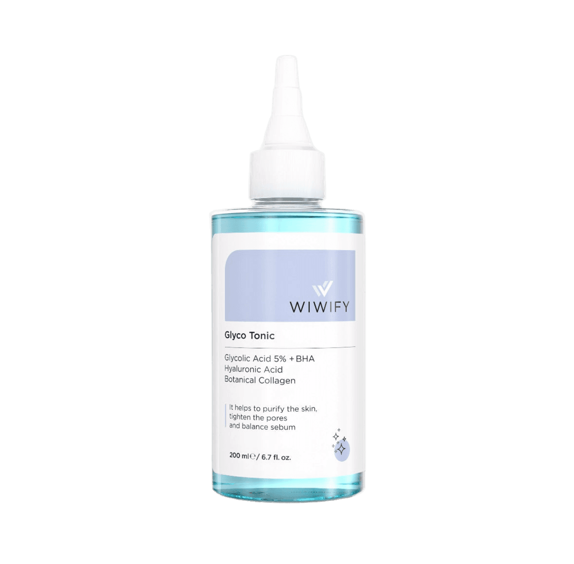 WIWIFY Glycolic Acid Tonic- 200 ml /  گلايكوليك اسيد - 200 مل
